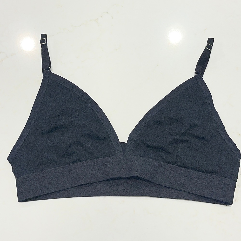 Icebreaker Siren Bra Women S Black Merino Wool Blend Adjustable Straps NWOT Base